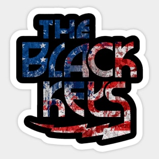 AMERICAN BLACK KEYS LOGO Sticker